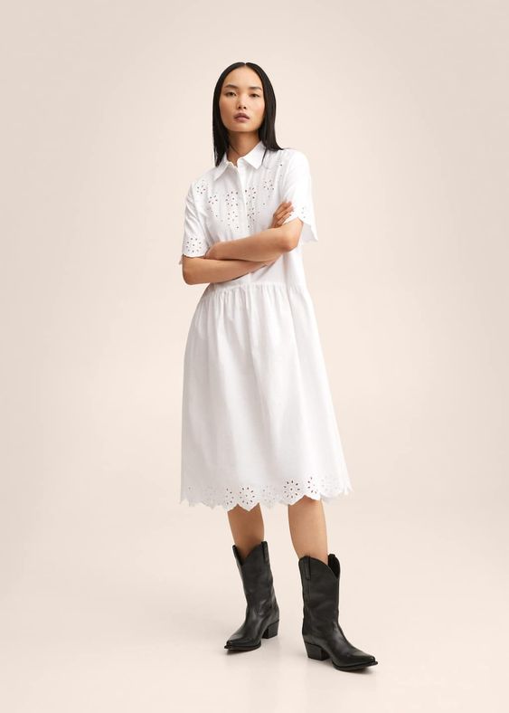white dress 