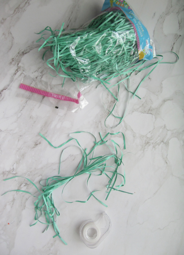 Carrot Surprise Party Favor green easter grass