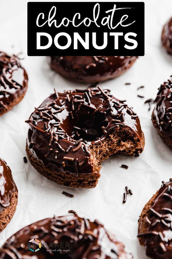 chocolate donuts
