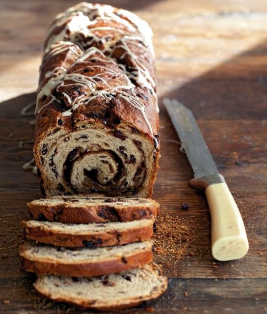 hot cross bun loaf
