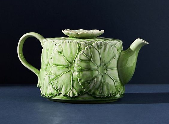 lily pad teapot anthropologie