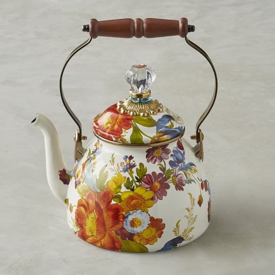 MOTHER’S DAY GIFT IDEAS MacKenzie-Childs Flower Market Teakettle