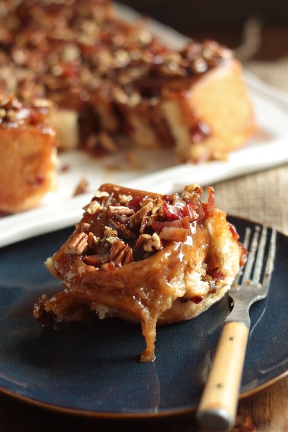 Friday Favorites Bourbon Bacon Pecan Sticky Buns
