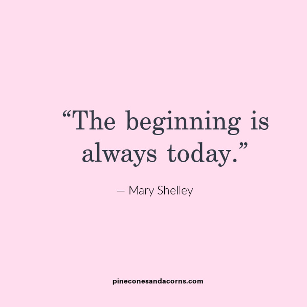 Mary Shelley The Beginning is always today