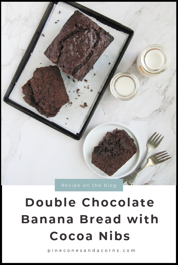 Pinterest pin double chocolate banana bread-2