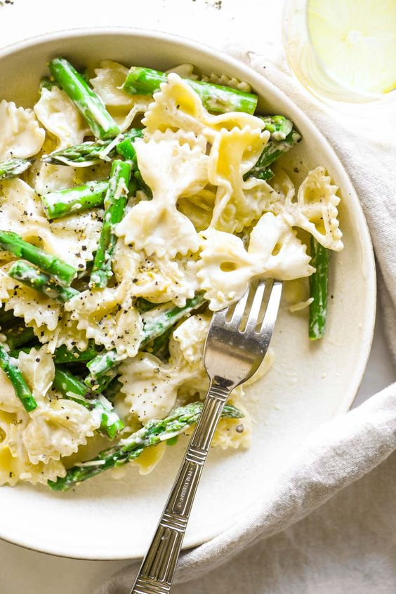 weekend meanderings all things lemon pasta with asparagus