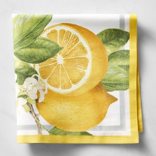 Lemon napkins