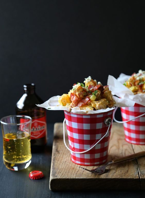 Friday Favorites BARBECUE, BACON, AND BLUE CHEESE POTATO SALAD