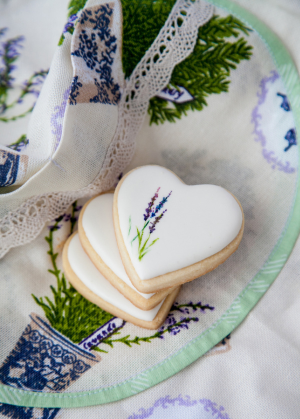 lavender sugar cookies