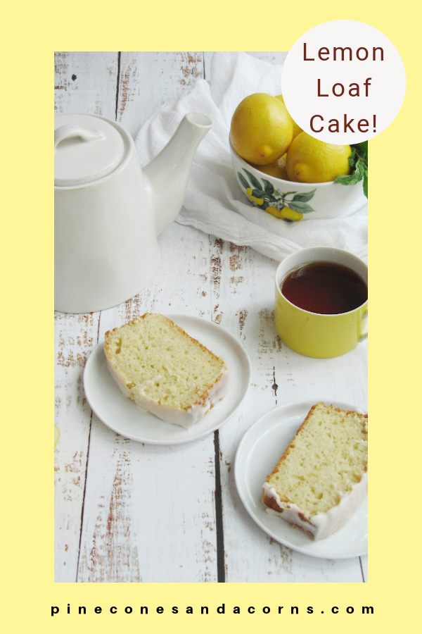 lemon loaf cake pin