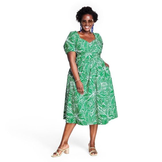Green dress Tabitha Brown for Target