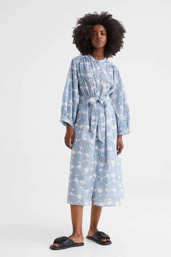 Friday Favorites Blue and white HM Dress