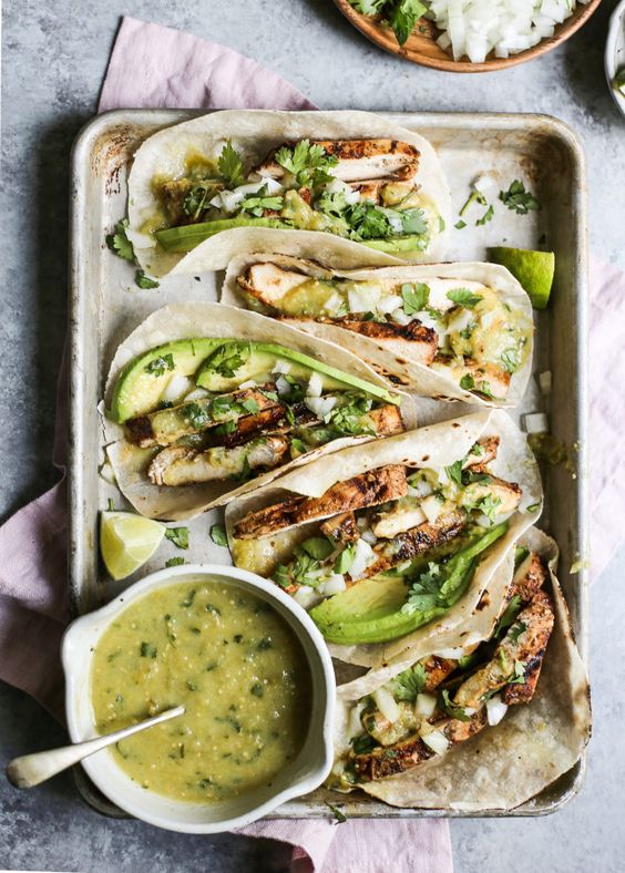 friday favorites chicken tacos