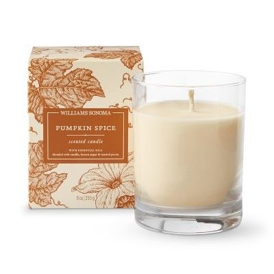 Williams Sonoma pumpkin spice candle