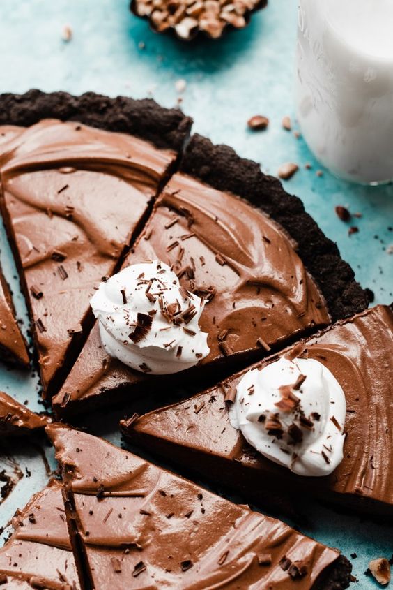 friday favorites No-Bake Nutella Tart