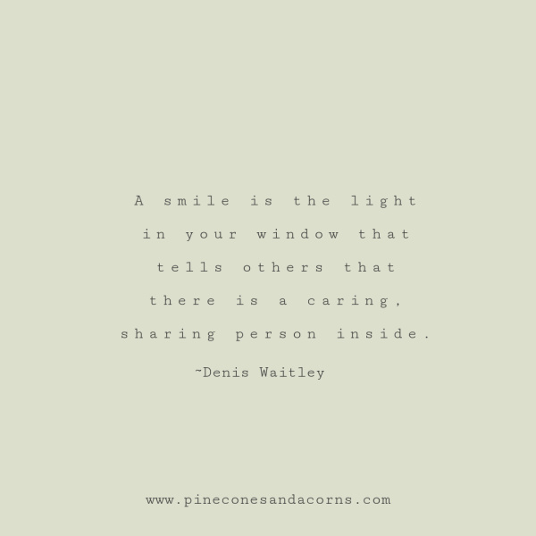 A smile is the light in your window that tells others that there is a caring, sharing person inside.-2