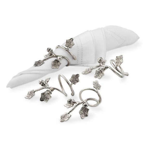 Williams Sonoma Autumn Vine Napkin Ring