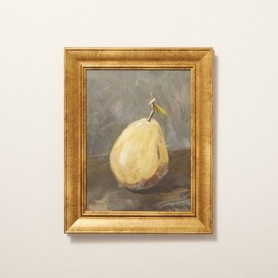 pear still life painting Hearth and hand