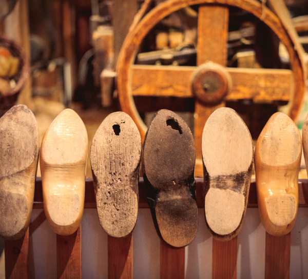 weekend meanderings wood clogs
