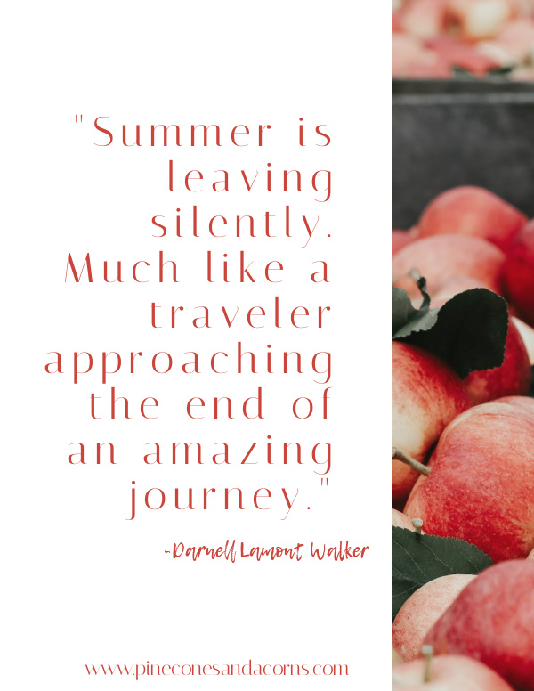 end of summer quotes summer is silently leaving