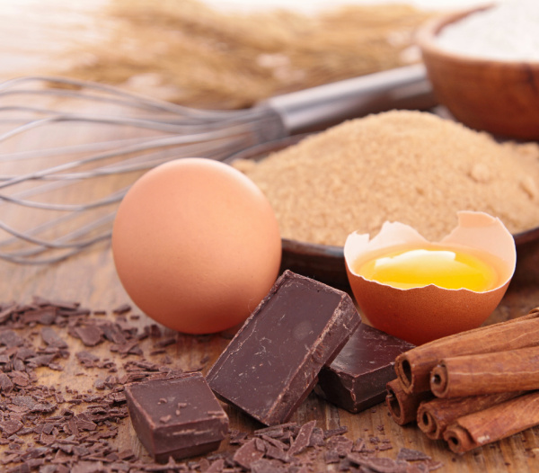 weekend meanderings ingredients for brownies