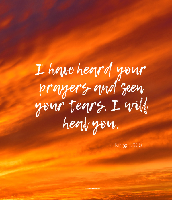 silent Sunday I have heard your prayers and seen your tears