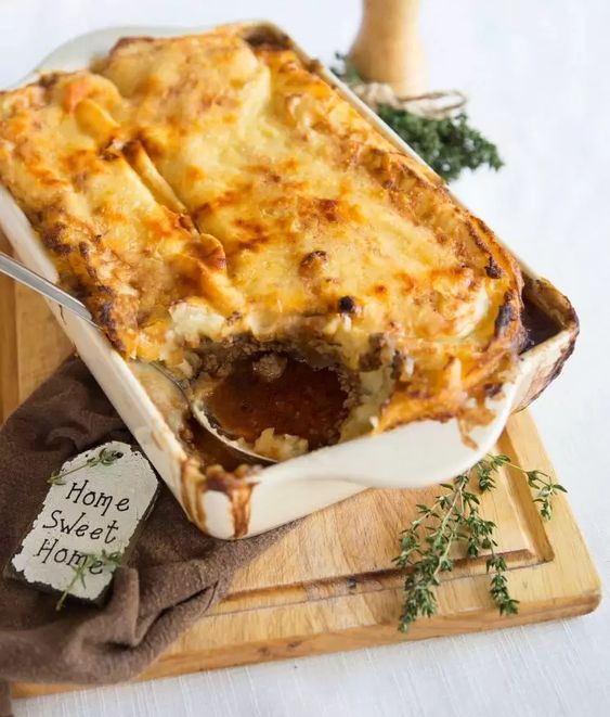 traditional cottage pie