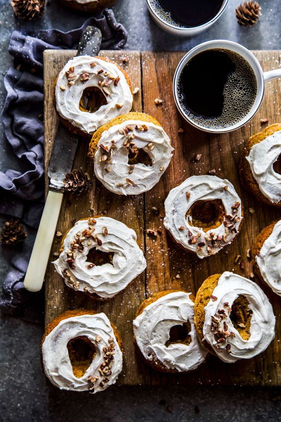 Friday Favorites Baked Pumpkin Doughnuts