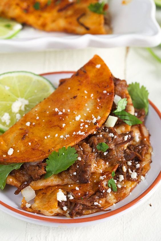 friday favorites Birria Tacos.