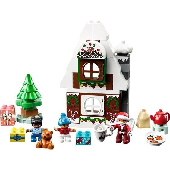 gingerbread house legos.
