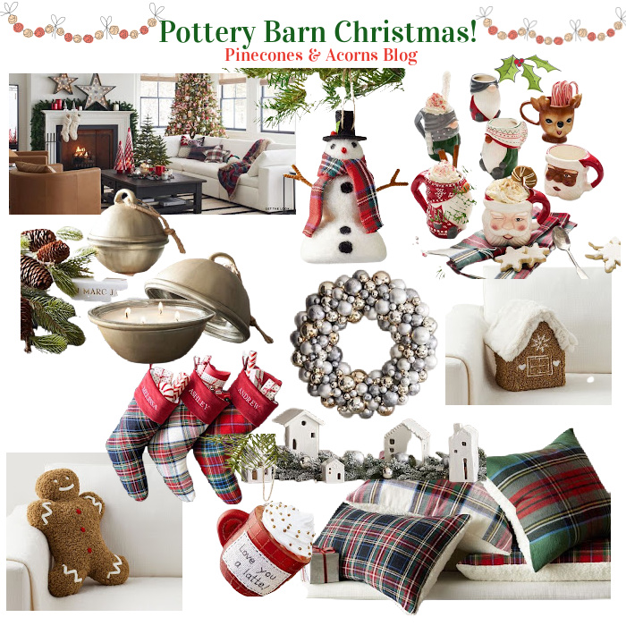 pottery barn Christmas 2022 