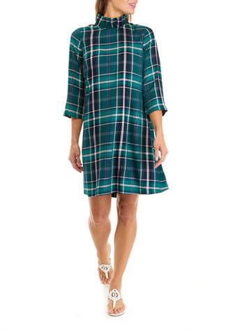plaid dress