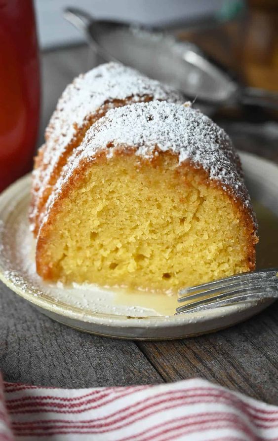 spiced rum cake