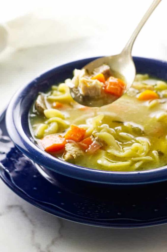 leftover Turkey soup