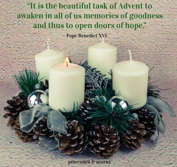 Quote Advent Pope Benedict XVI