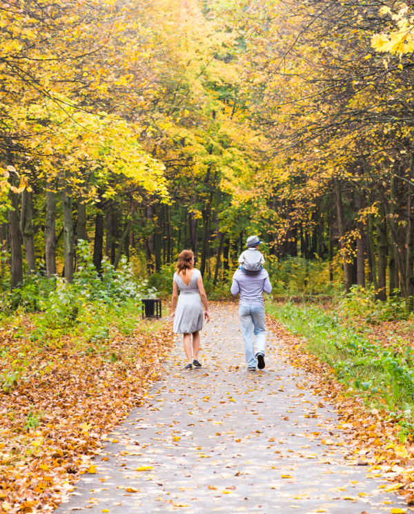 family walk
