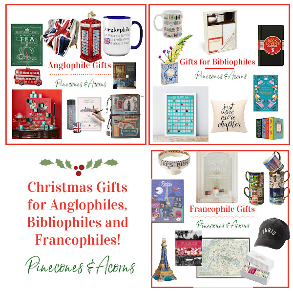gift list collage anglophiles bibliophiles and francophiles