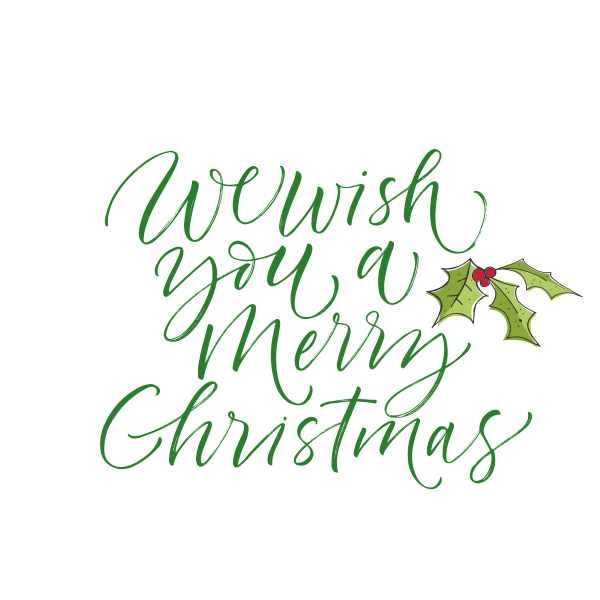 we wish you are merry christmas