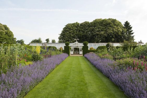 Houghton Hall walled garden.
