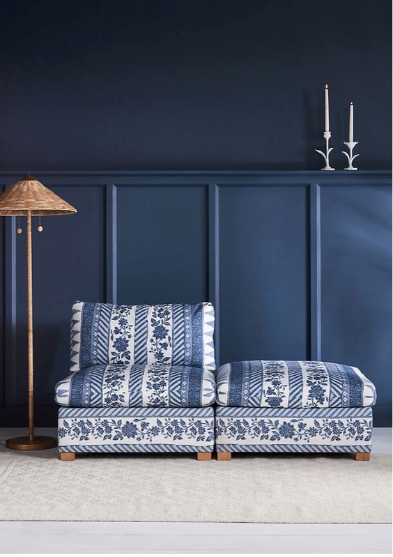 Mark D Sikes Anthropologie couch. 