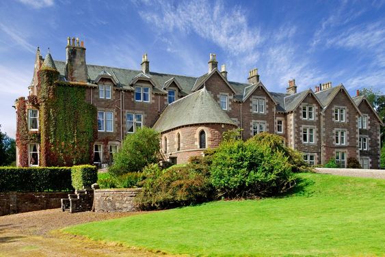 Cromlix House hotel. 