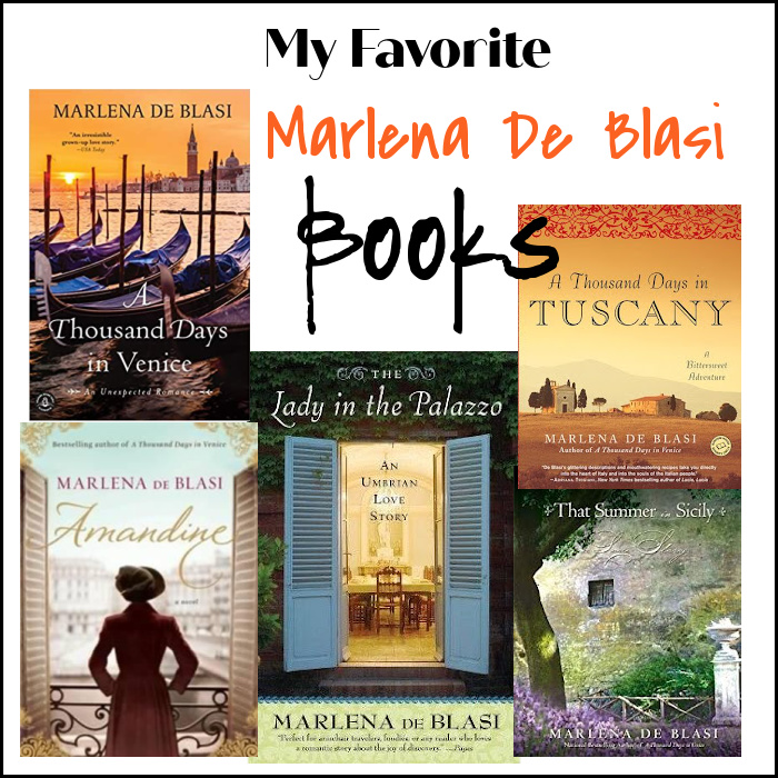 Marlena De Blassi Book Collage.