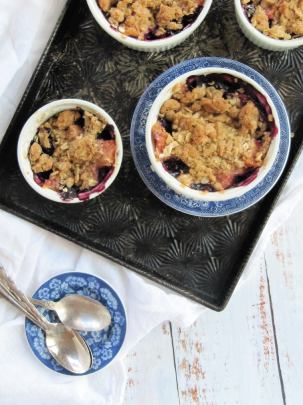 Blueberry Peach Crisp