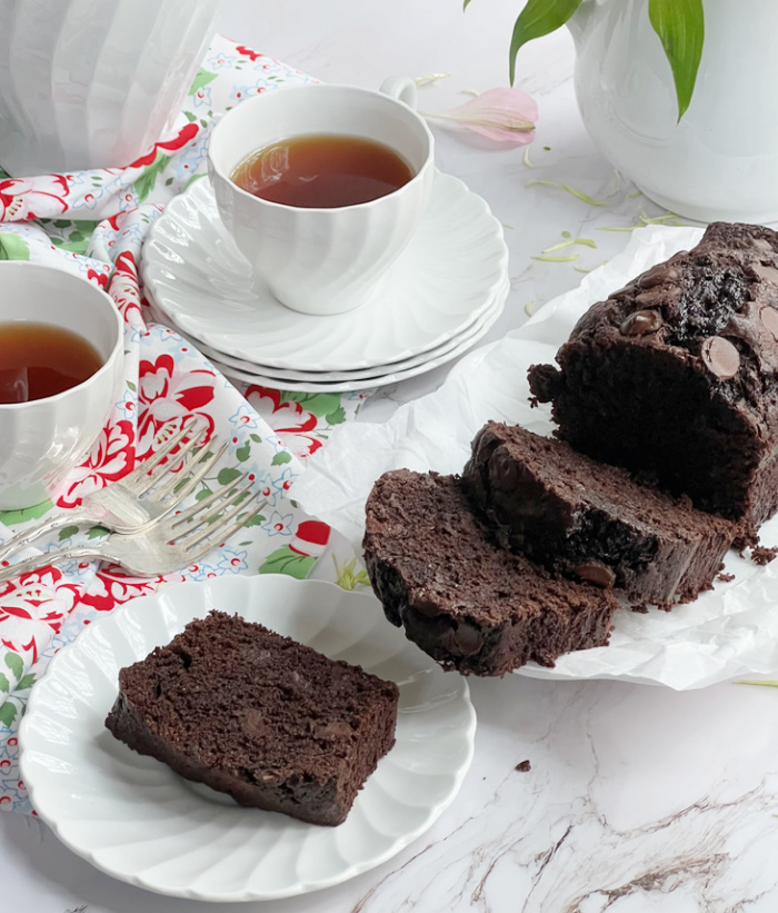 chocolate zucchini bread.