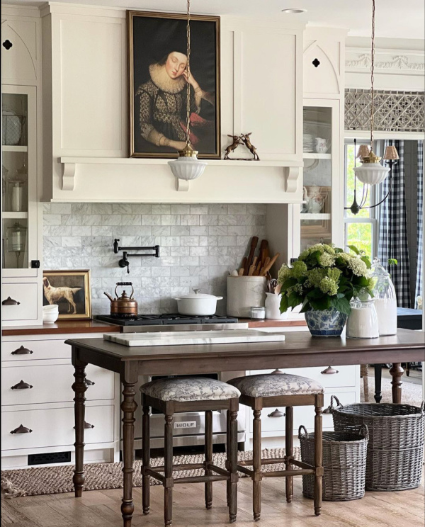 The Linen Rabbit kitchen. 