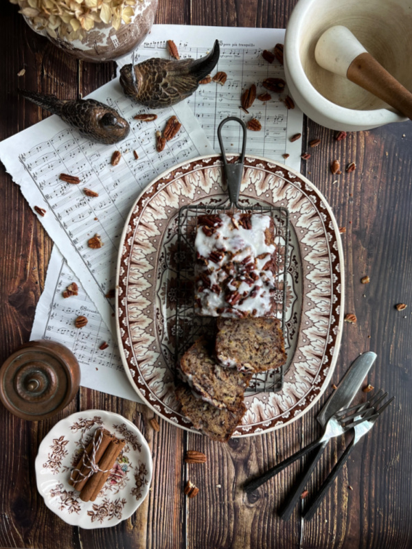chai spiced zucchini loaf cake Bake From Scratch.