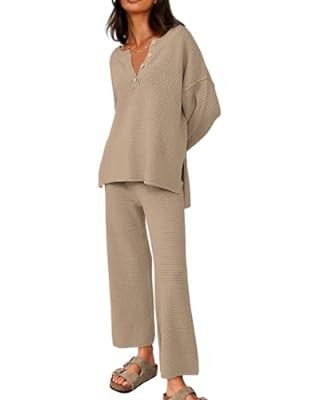 tan loungewear. 