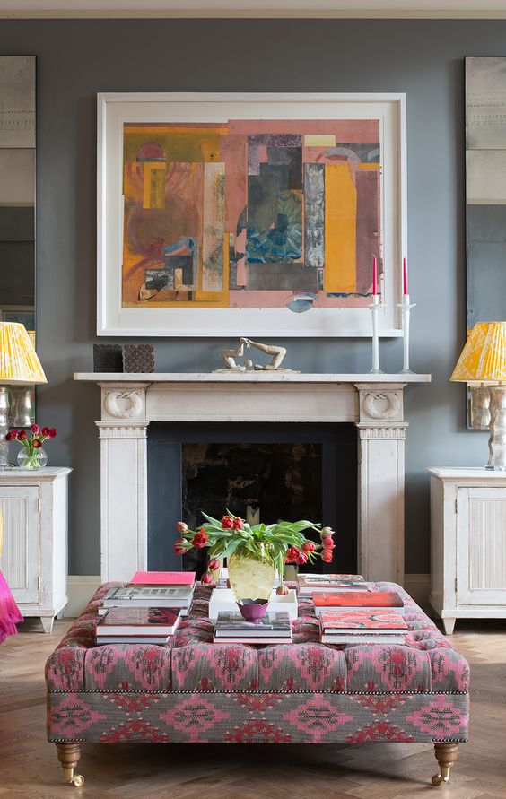 Jessica Buckley Interiors living room. 