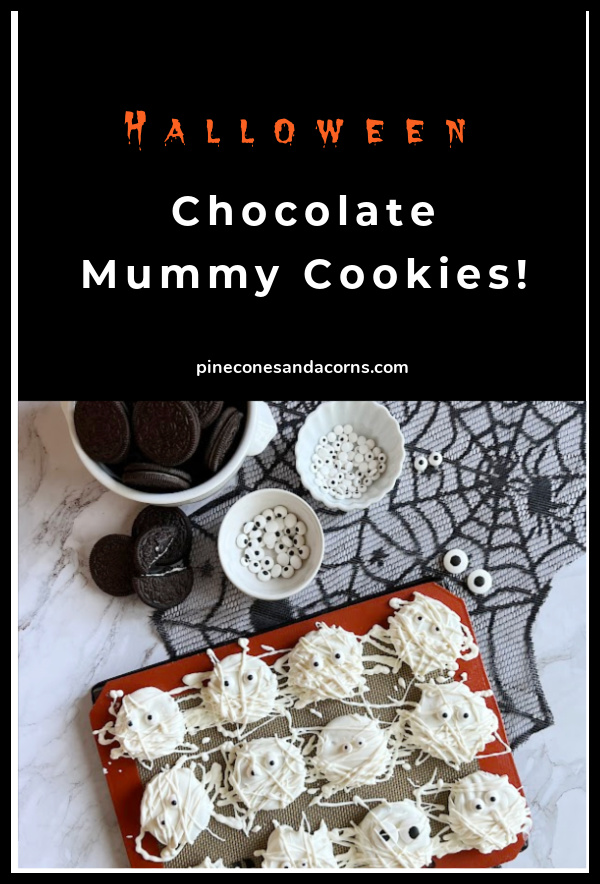 Mummy cookies.