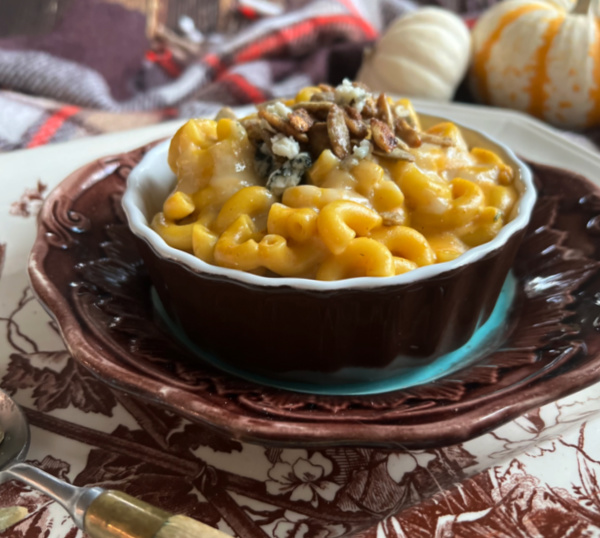 Pumpkin Mac and cheese.